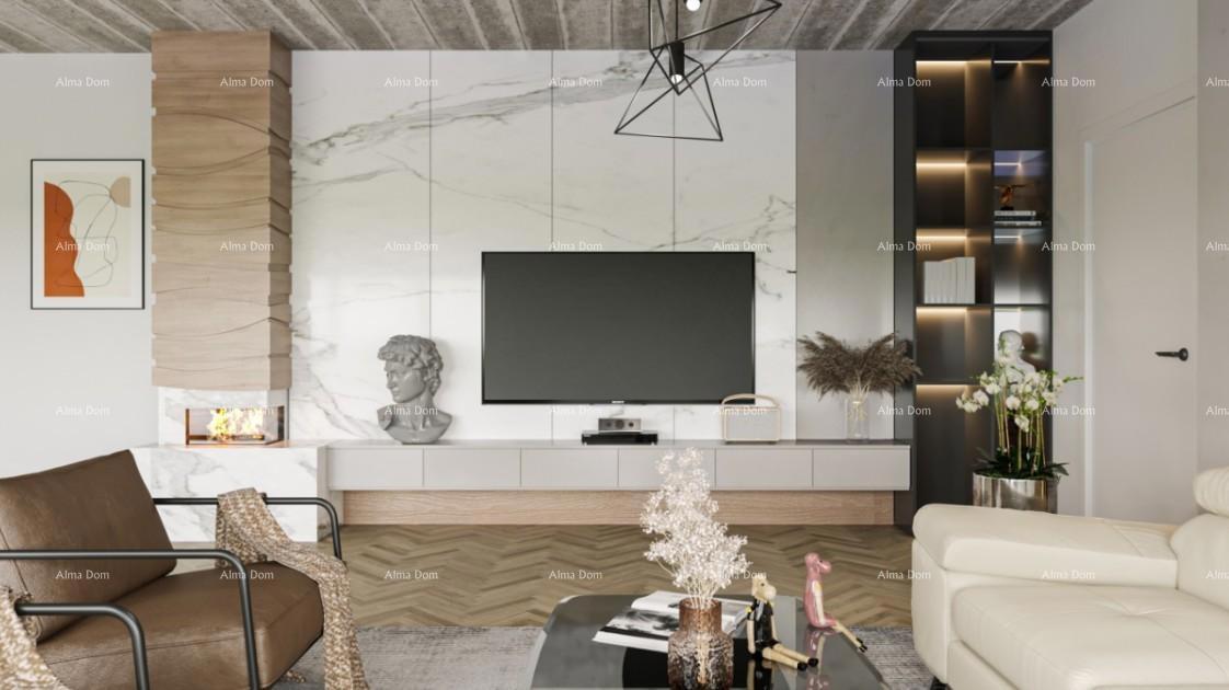 Prodaja gradbene parcele z gradbenim dovoljenjem za gradnjo moderne družinske hiše, blizu Barbana!