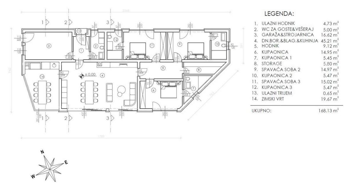 Prodaja gradbene parcele z gradbenim dovoljenjem za gradnjo moderne družinske hiše, blizu Barbana!