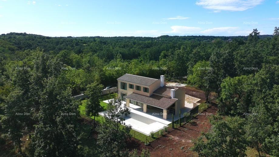 Gračišće, nova vila zgrajena v mediteranskem slogu