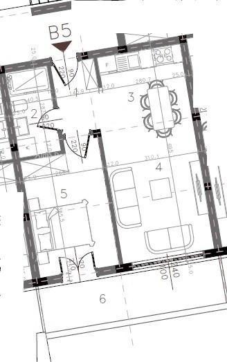 MEDULIN - Apartment in a new project / 300 m to the sea!!! (B5)