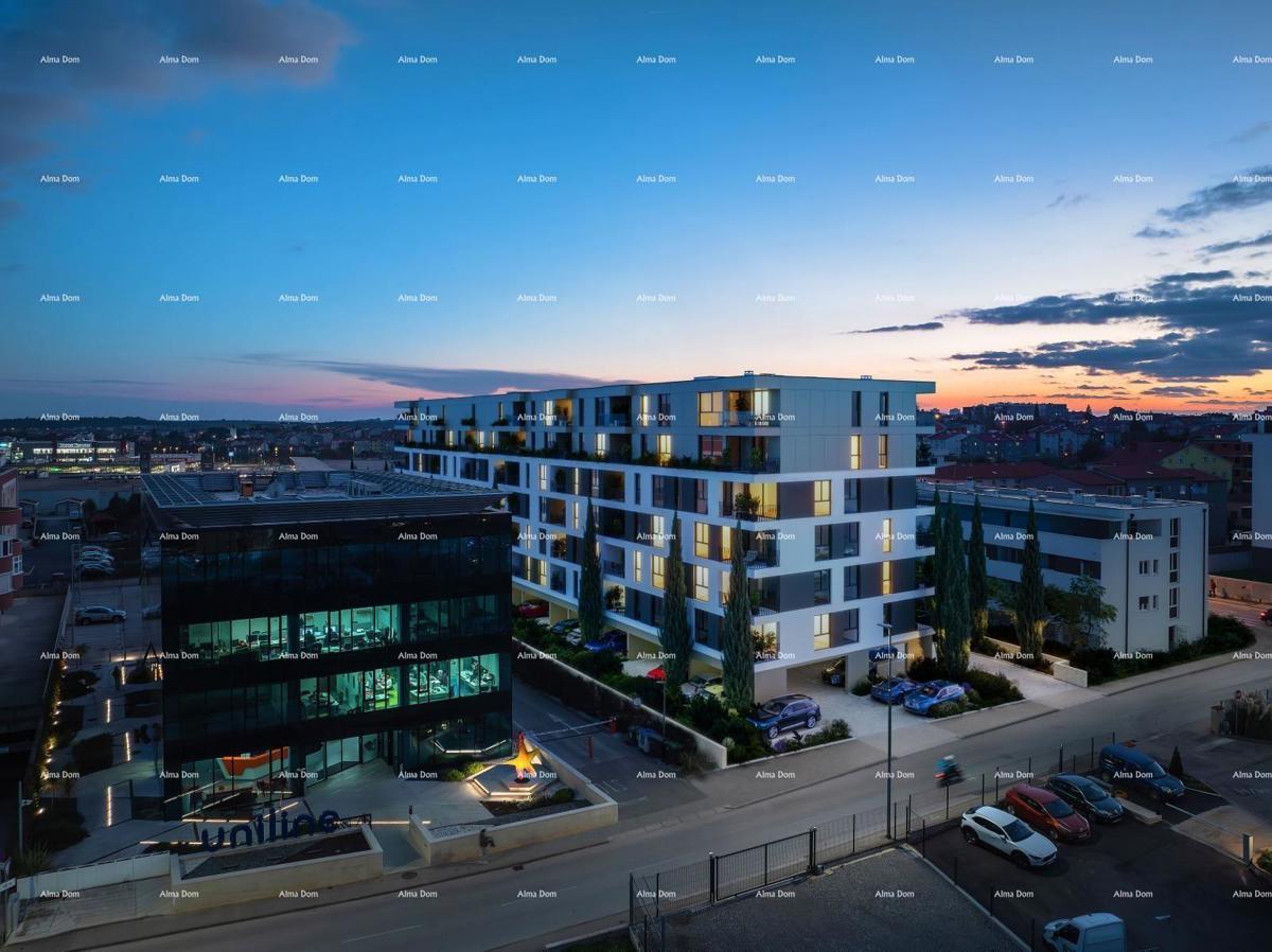 Pula, nov projekt! Večstanovanjska, moderna zgradba z dvigalom, blizu centra. S63