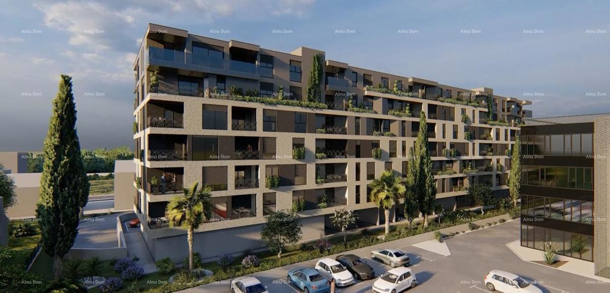 Pula, nov projekt! Večstanovanjska, moderna zgradba z dvigalom, blizu centra. S63