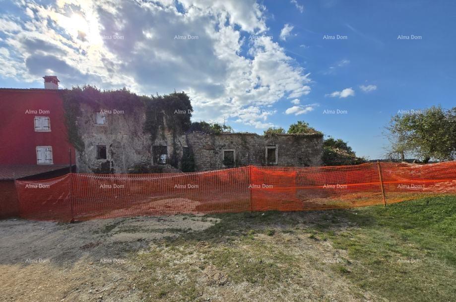 Buje – istrska kamena hiša s pogledom na morje in pokrajino