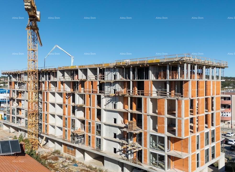 Pula, nov projekt! Večstanovanjska, moderna zgradba z dvigalom, blizu centra. S7
