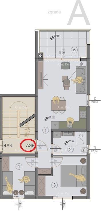 Prodaja apartmaja v novogradnji, Štinjan! A2