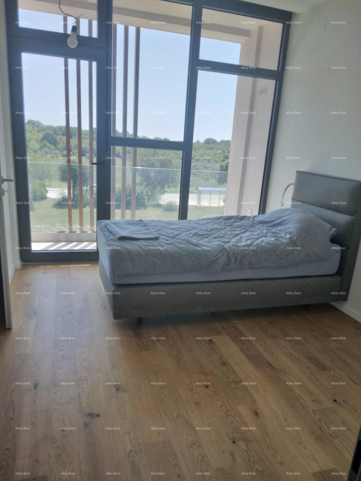 Novi, moderni stanovanjski kompleks, Rovinj! Dvonadstropno stanovanje s parkirnim in garažnim mestom!