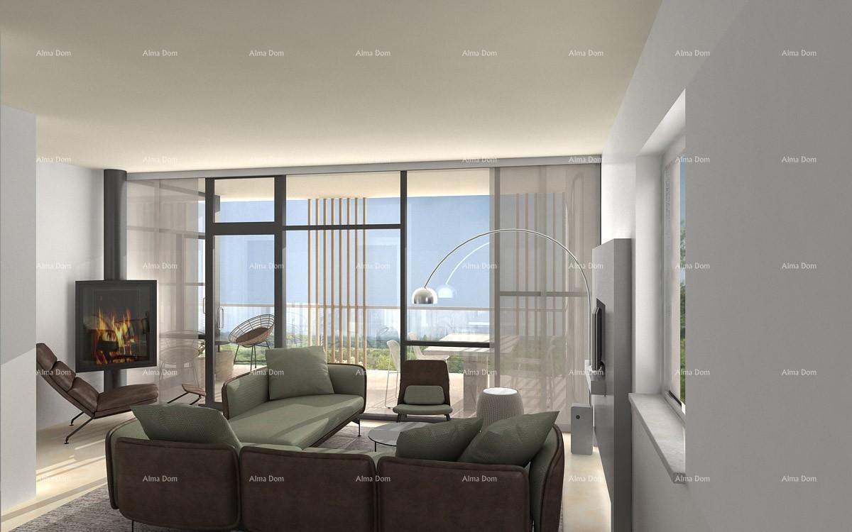 Novi, moderni stanovanjski kompleks, Rovinj! Dvonadstropno stanovanje s parkirnim in garažnim mestom!