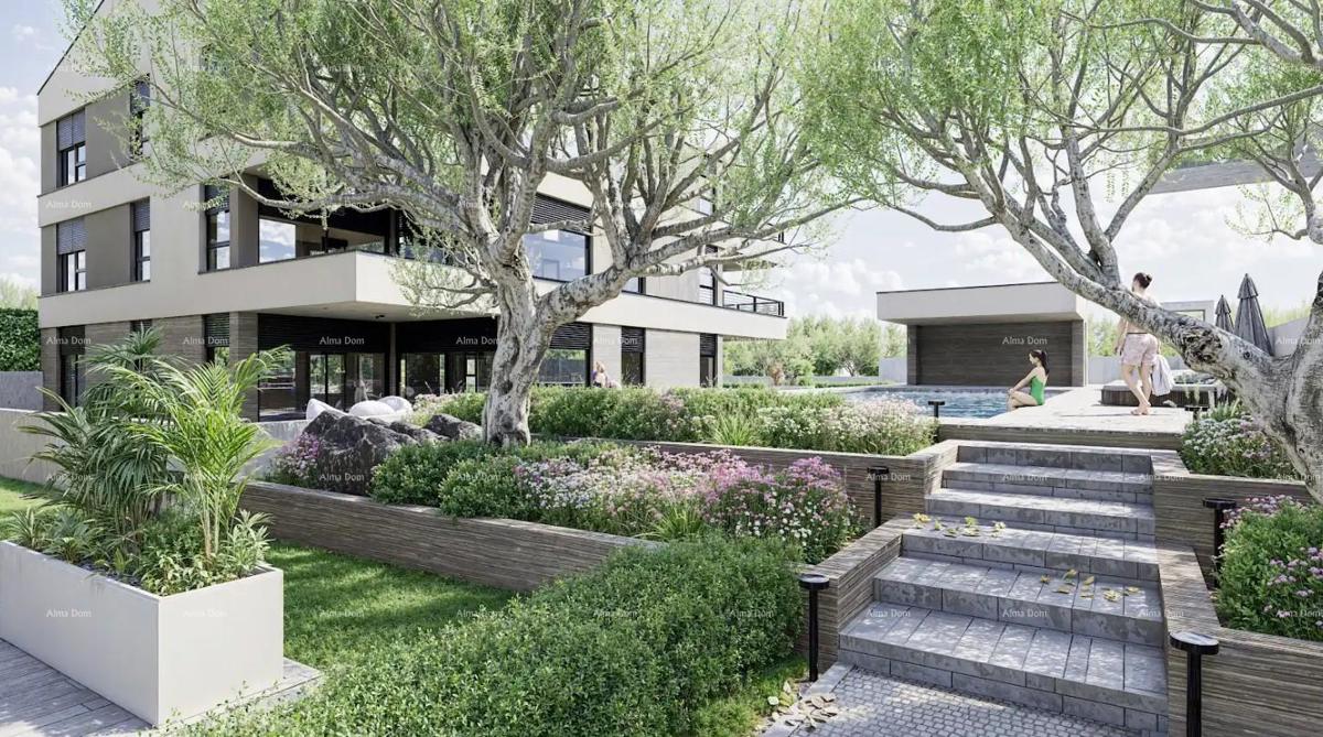 Prodajajo se apartmaji v moderni novogradnji z bazenom, Fažana!