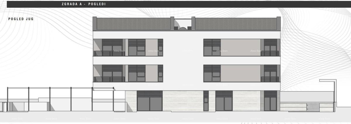 Prodajajo se apartmaji v moderni novogradnji z bazenom, Fažana!