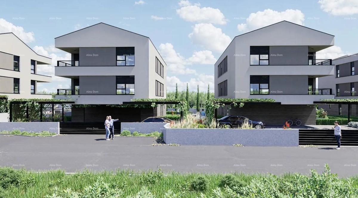 Prodajajo se apartmaji v moderni novogradnji z bazenom, Fažana!