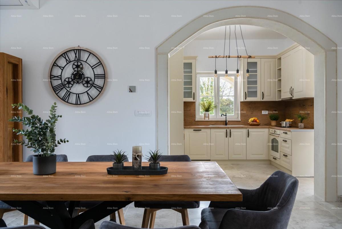 Prodaja - luksuzna vila s bazenom i jacuzzijem na prostornem dvorišču, Marčana!