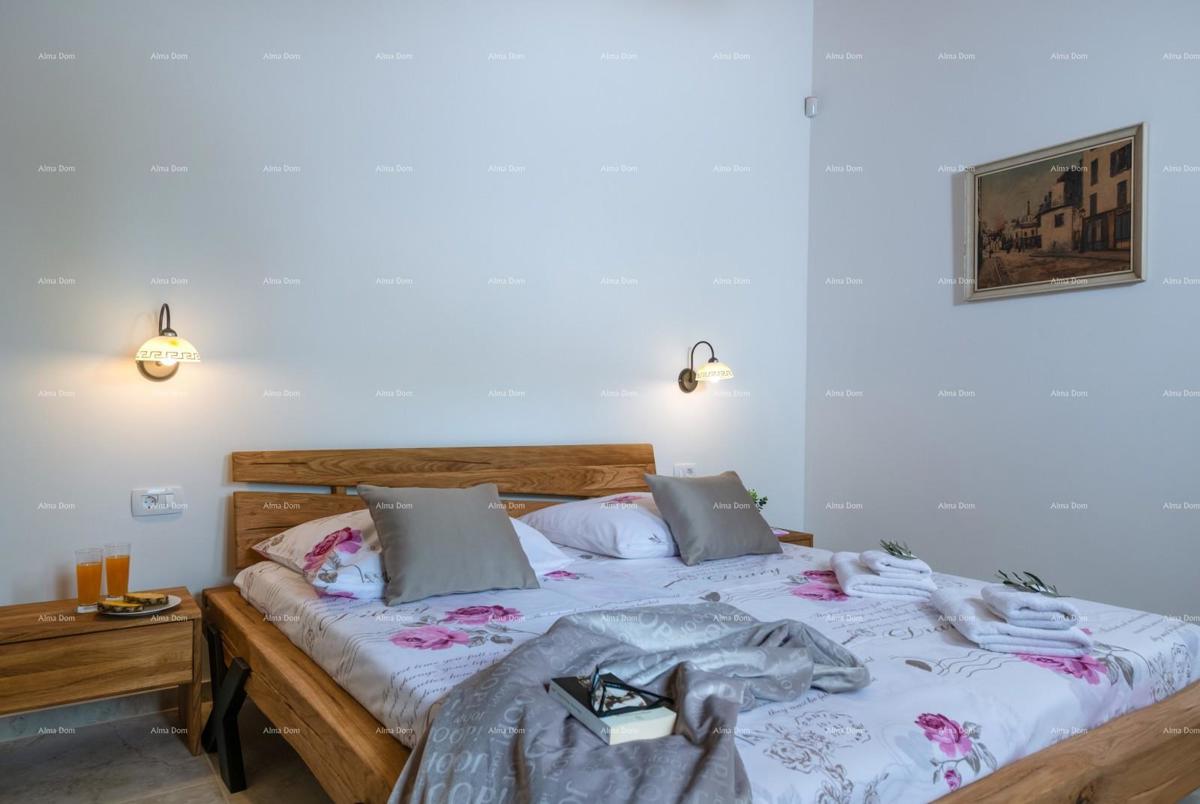 Prodaja - luksuzna vila s bazenom i jacuzzijem na prostornem dvorišču, Marčana!