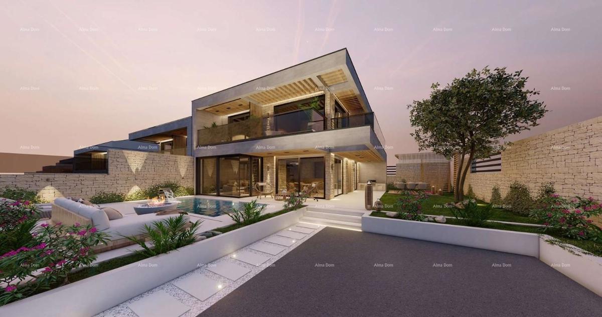 Prodaja moderne vile v lepem stanovanjskem naselju, Umag