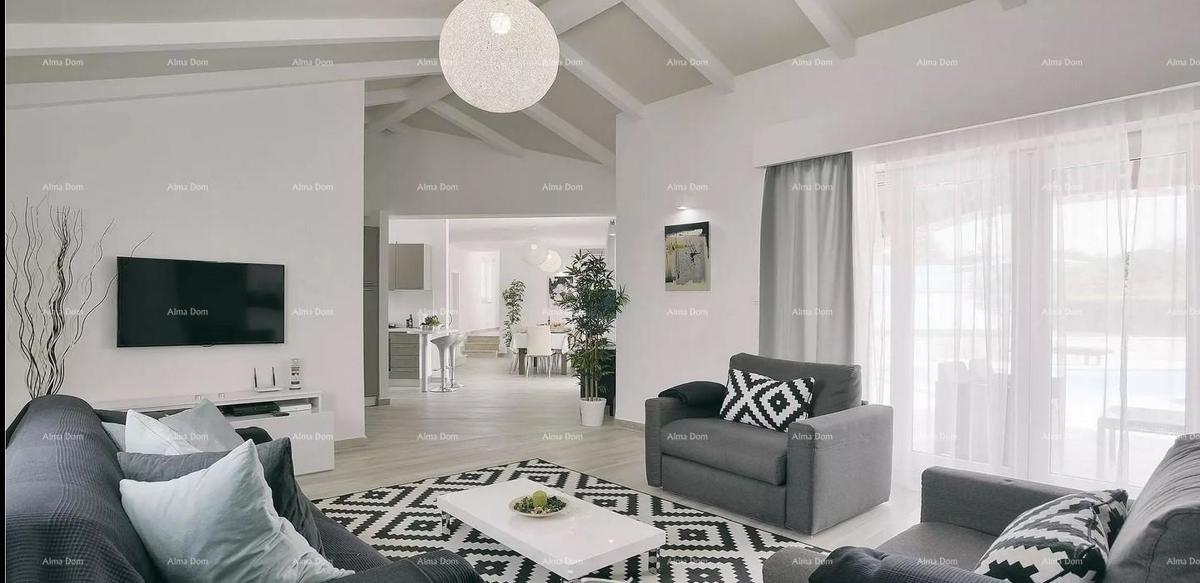 Prodaja čudovite vile z bazenom na atraktivni lokaciji, Pošesi, Medulin!