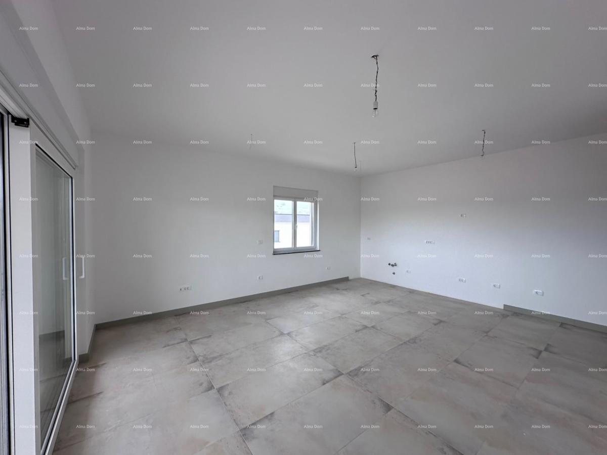 Nova stanovanjska zgradba, blizu Banjola, vseljiva. Volme!