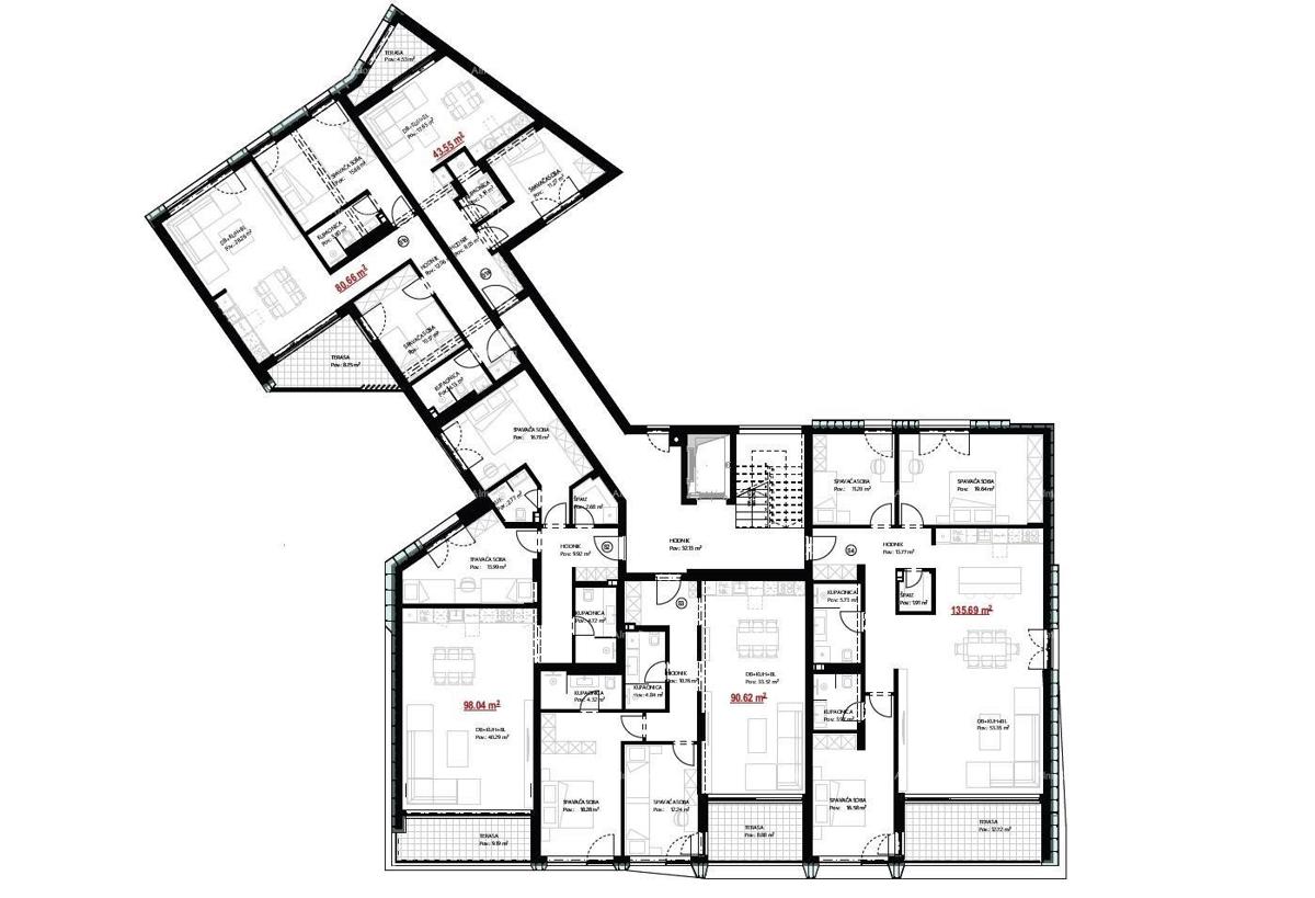 UMAG - Novo stanovanje naprodaj, pogled na morje 100 m / S5b