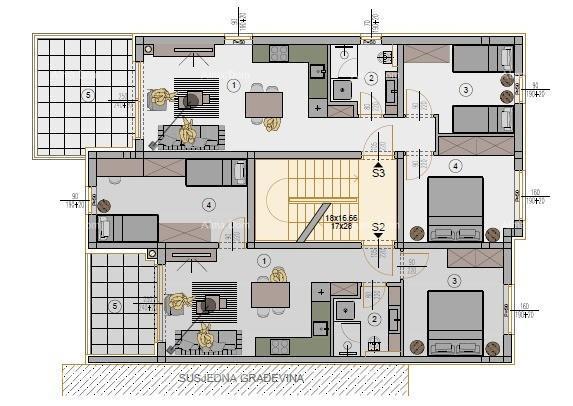 Prodaja stanovanja v novem stanovanjskem projektu, Pula! S3, Z6