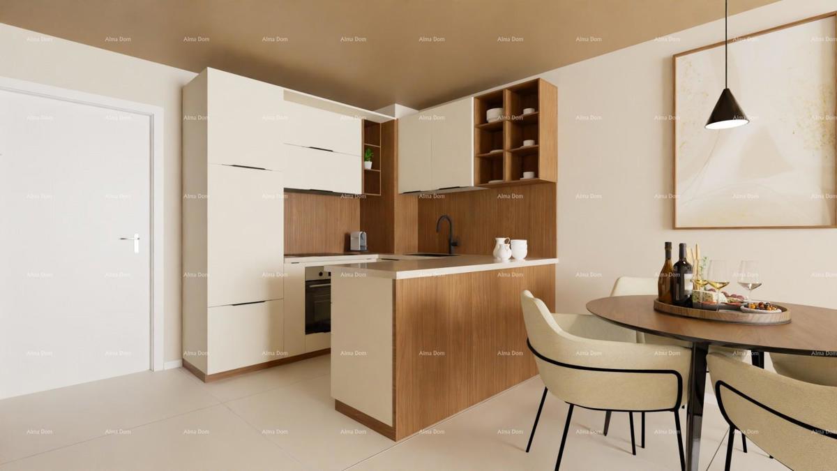 Prodaja stanov v moderni novogradnji s parkirnim mestom in shrambo, Vabriga, Poreč! B1-V2