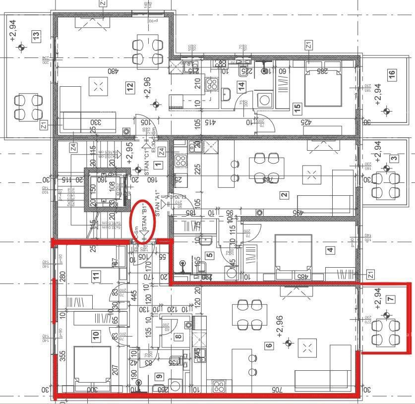 Prodaja stanov v moderni novogradnji s parkirnim mestom in shrambo, Vabriga, Poreč! B1-V2