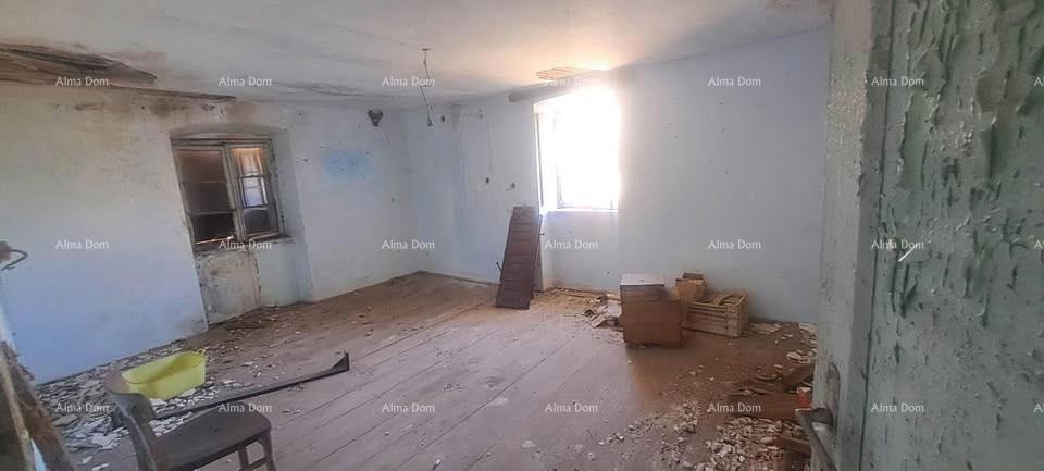 Prodaja dveh kamnitih hiš za obnovo - okolica Žminja!