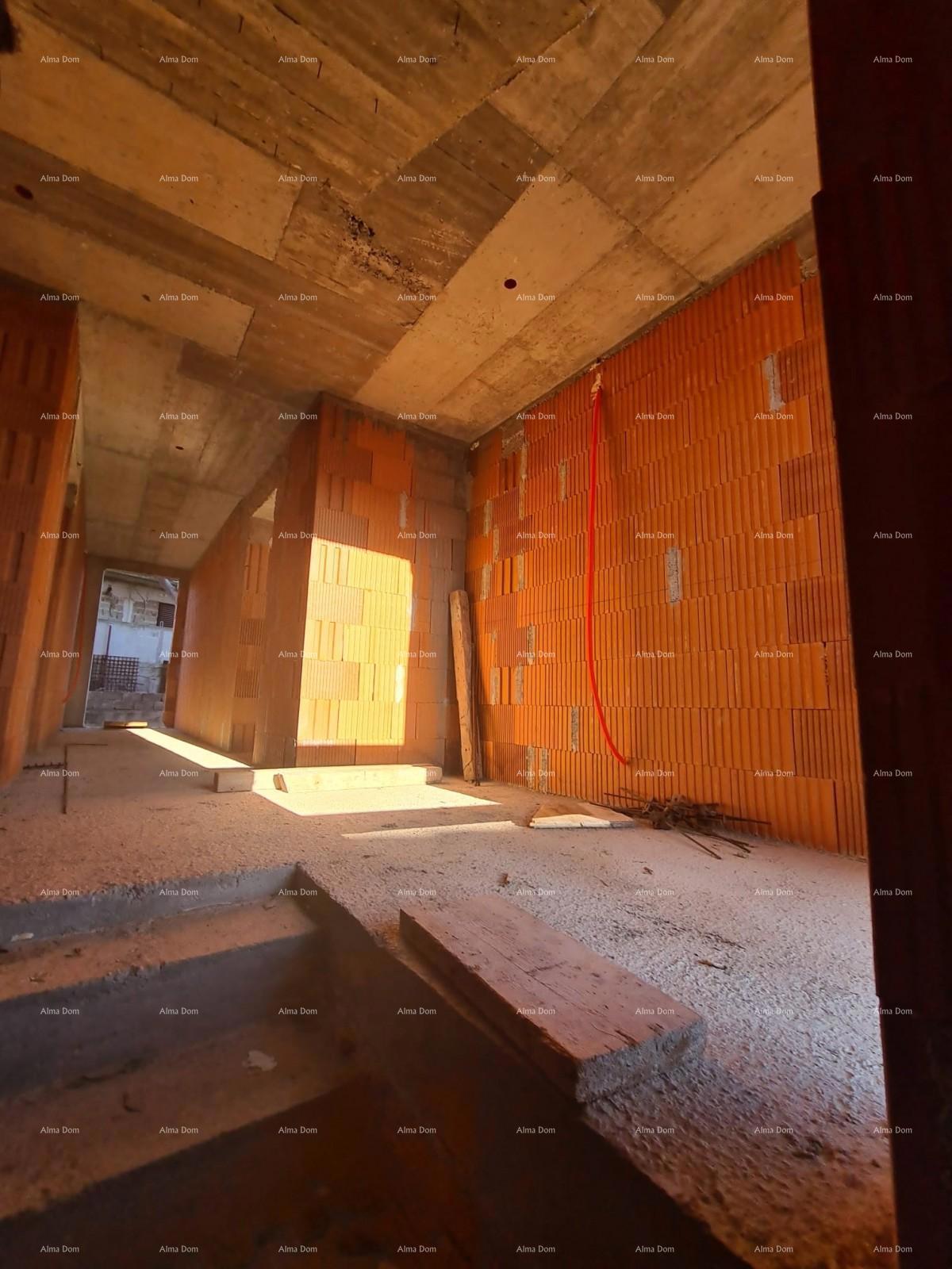 Prodaja - stan s terasom v novem stanovanjskem projektu, Ližnjan! S5