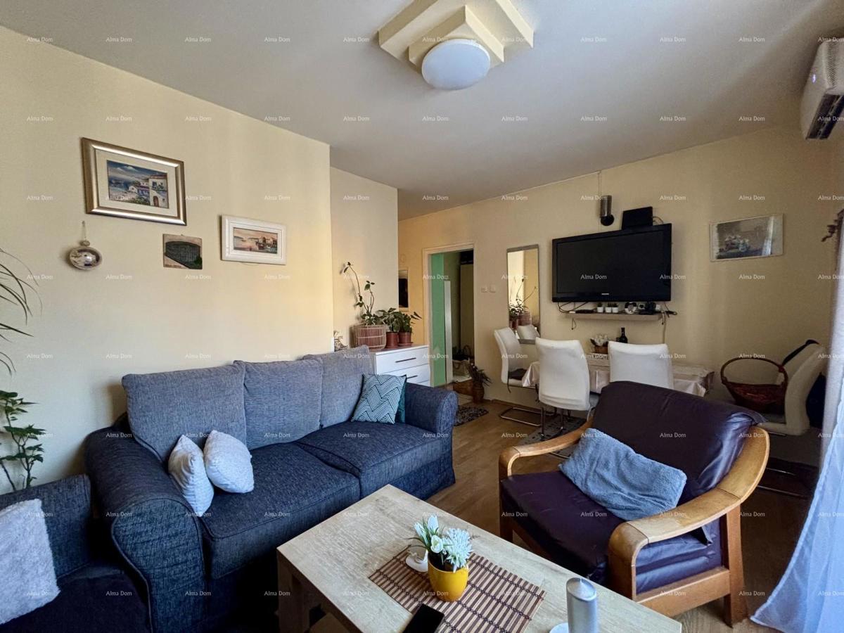 PULA – Monte Zaro | Dvosobno stanovanje v pritličju, blizu centra in morja