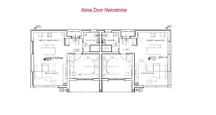 MARČANA, COKUNI gradbena 485 m2.