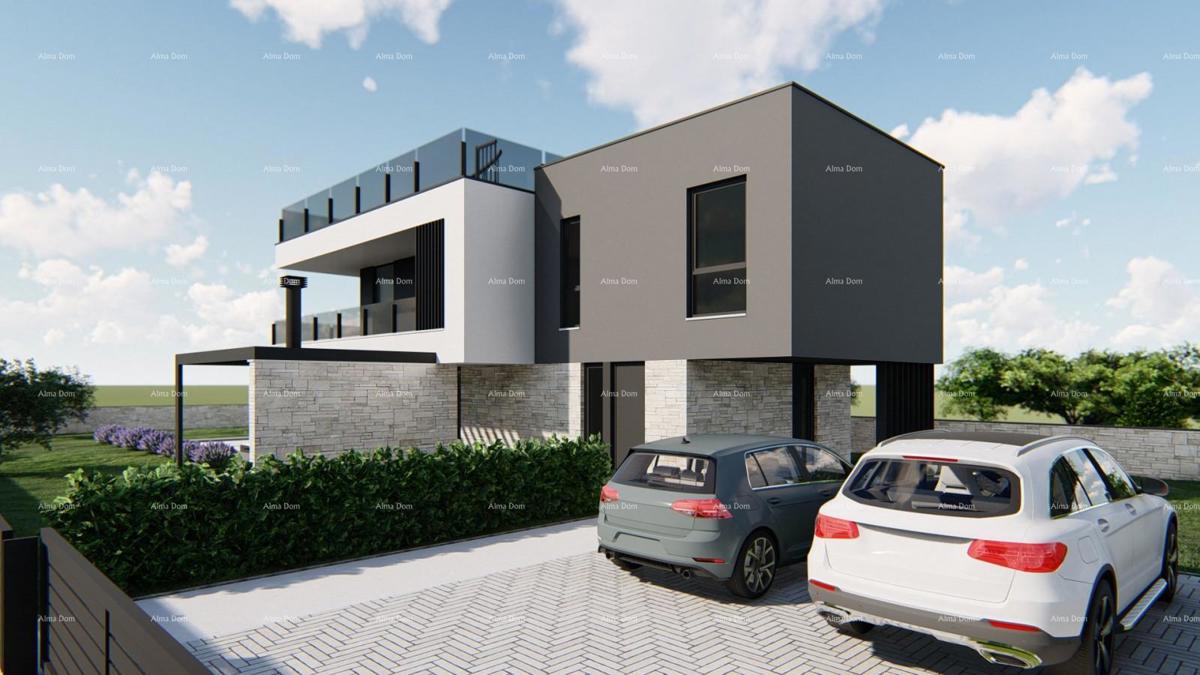 Dugoročni najem - vila s bazenom, Galižana!