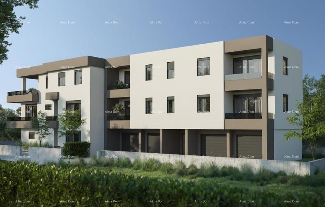 Prostran stan od 110 m² v Puli, blizu morja in s garažo!