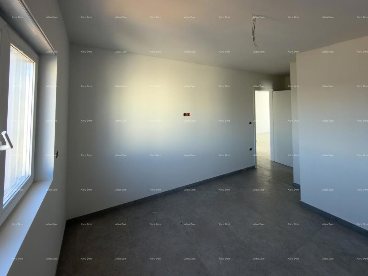 Medulin – Mukalba, PENTHOUSE 104,76 m², NOVOGRADNJA, PRVI VRST DO MORJA