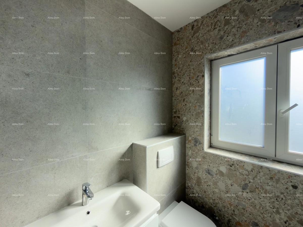 Medulin – Mukalba, PENTHOUSE 104,76 m², NOVOGRADNJA, PRVI VRST DO MORJA