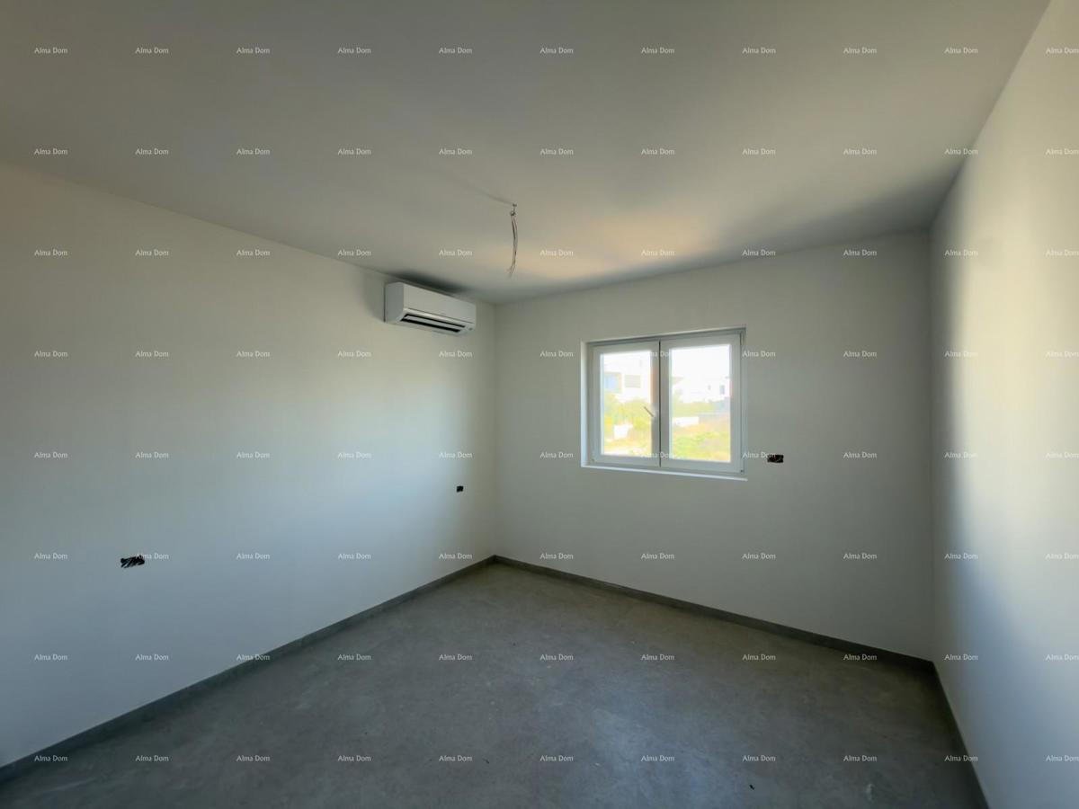 Medulin – Mukalba, PENTHOUSE 104,76 m², NOVOGRADNJA, PRVI VRST DO MORJA