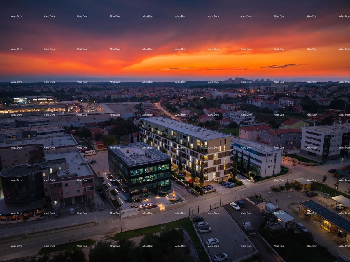Pula, nov projekt! Večstanovanjska, moderna stavba z dvigalom, blizu centra.