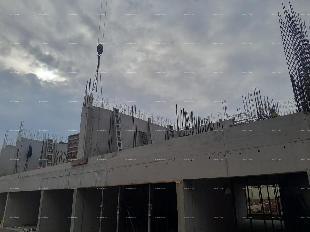 Pula, nov projekt! Večstanovanjska, moderna stavba z dvigalom, blizu centra.