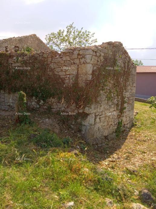 Prodaja istarske kamene hiše za obnovo, uporabno dovoljenje, Kršan!