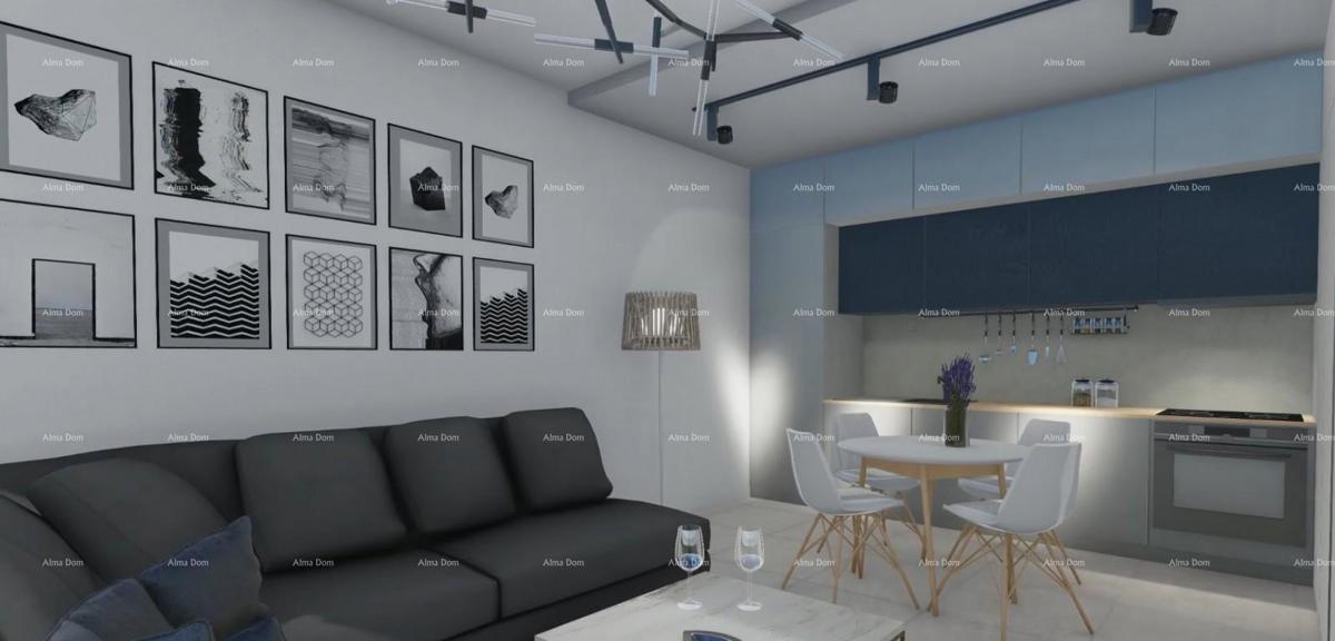 Pula, nov projekt! Večstanovanjska, moderna zgradba z dvigalom, blizu centra. S42