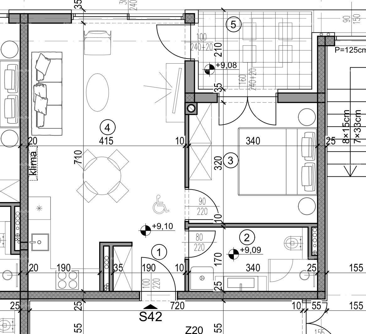 Pula, nov projekt! Večstanovanjska, moderna zgradba z dvigalom, blizu centra. S42