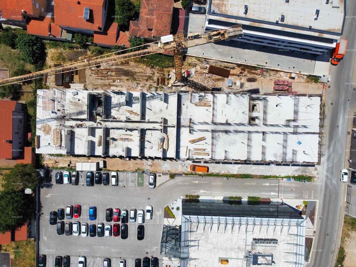 Pula, nov projekt! Večstanovanjska, moderna stavba z dvigalom, blizu centra.