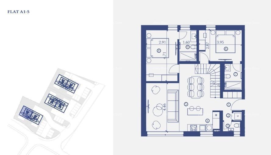 Luksuzni apartma v letovišču blizu morja – Umag!