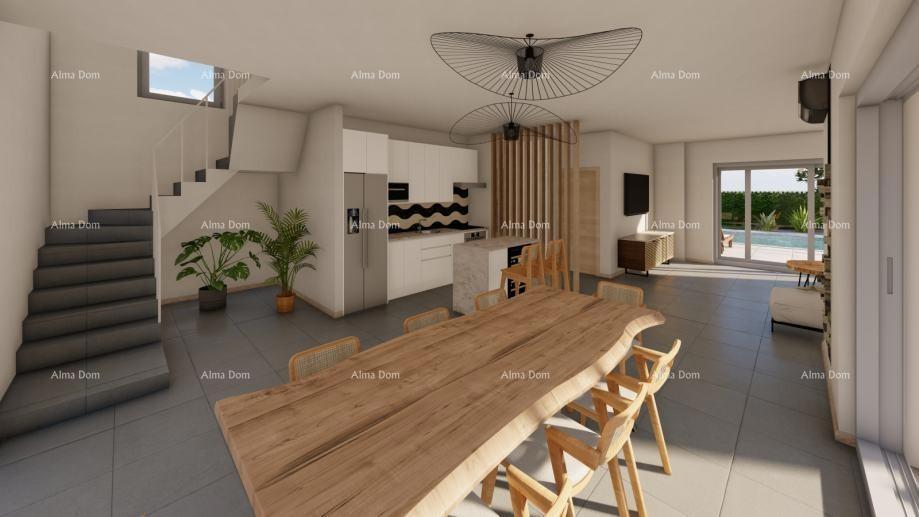 Na prodaju stavbno zemljišče s projektom in bazenom – 646 m²