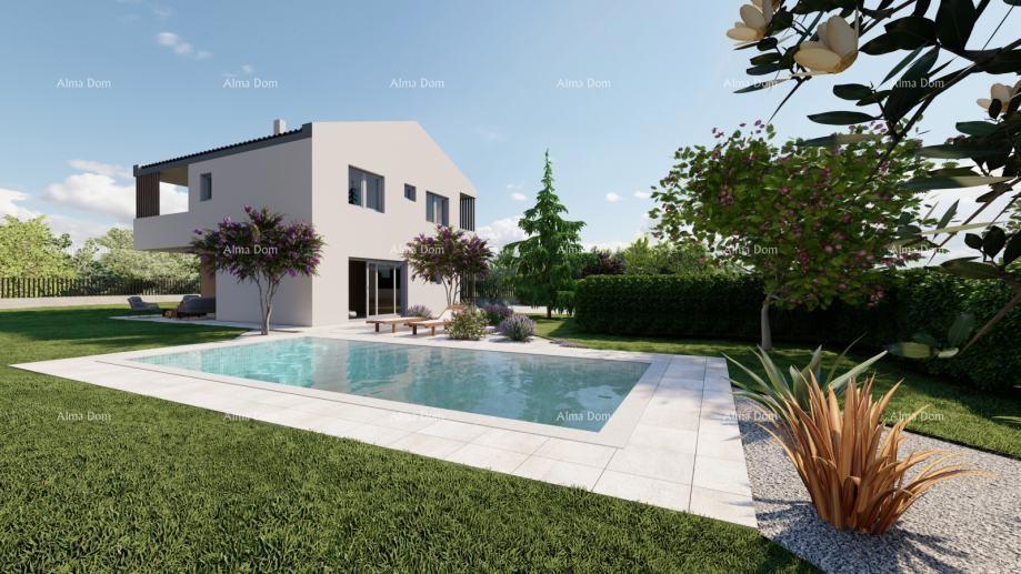 Na prodaju stavbno zemljišče s projektom in bazenom – 646 m²