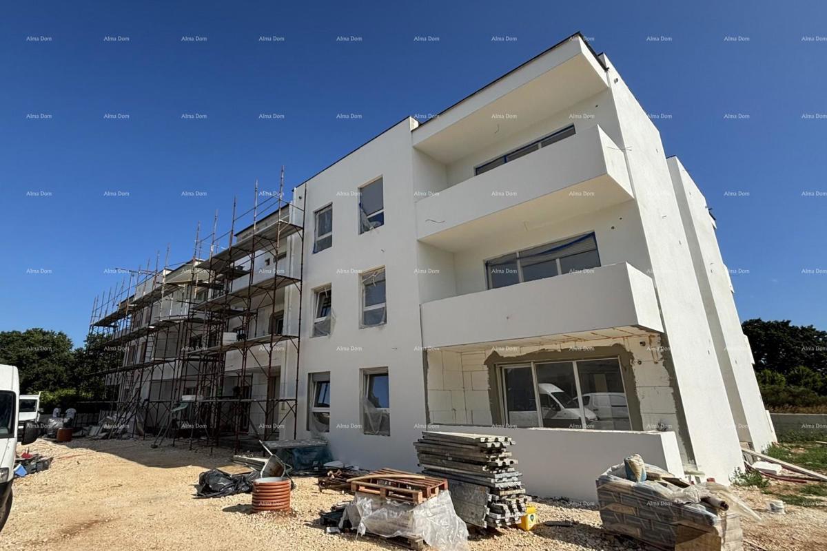 Prodaja dvosobnega stanovanja v novogradnji, Medulin!