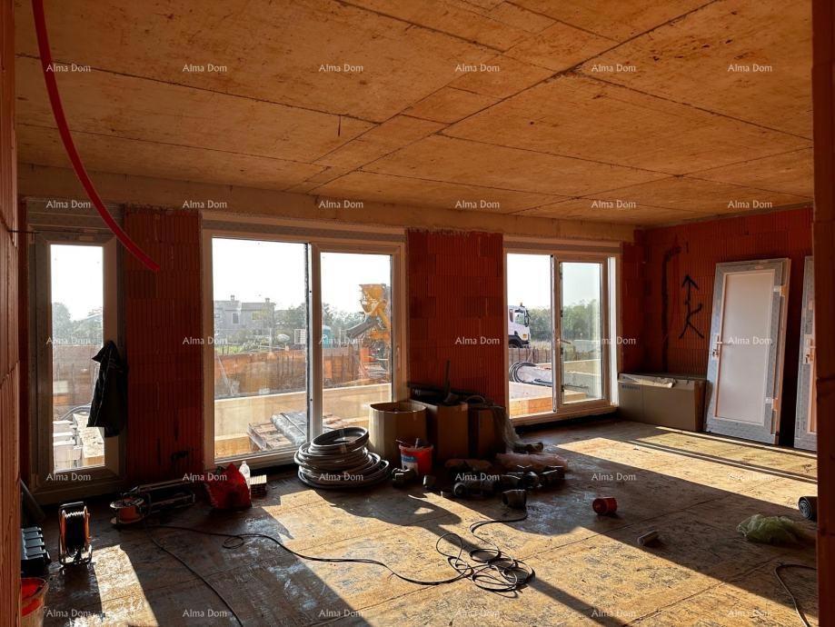 Moderna novogradnja s dva stana in panoramskim pogledom na morje – Žbandaj, Poreč