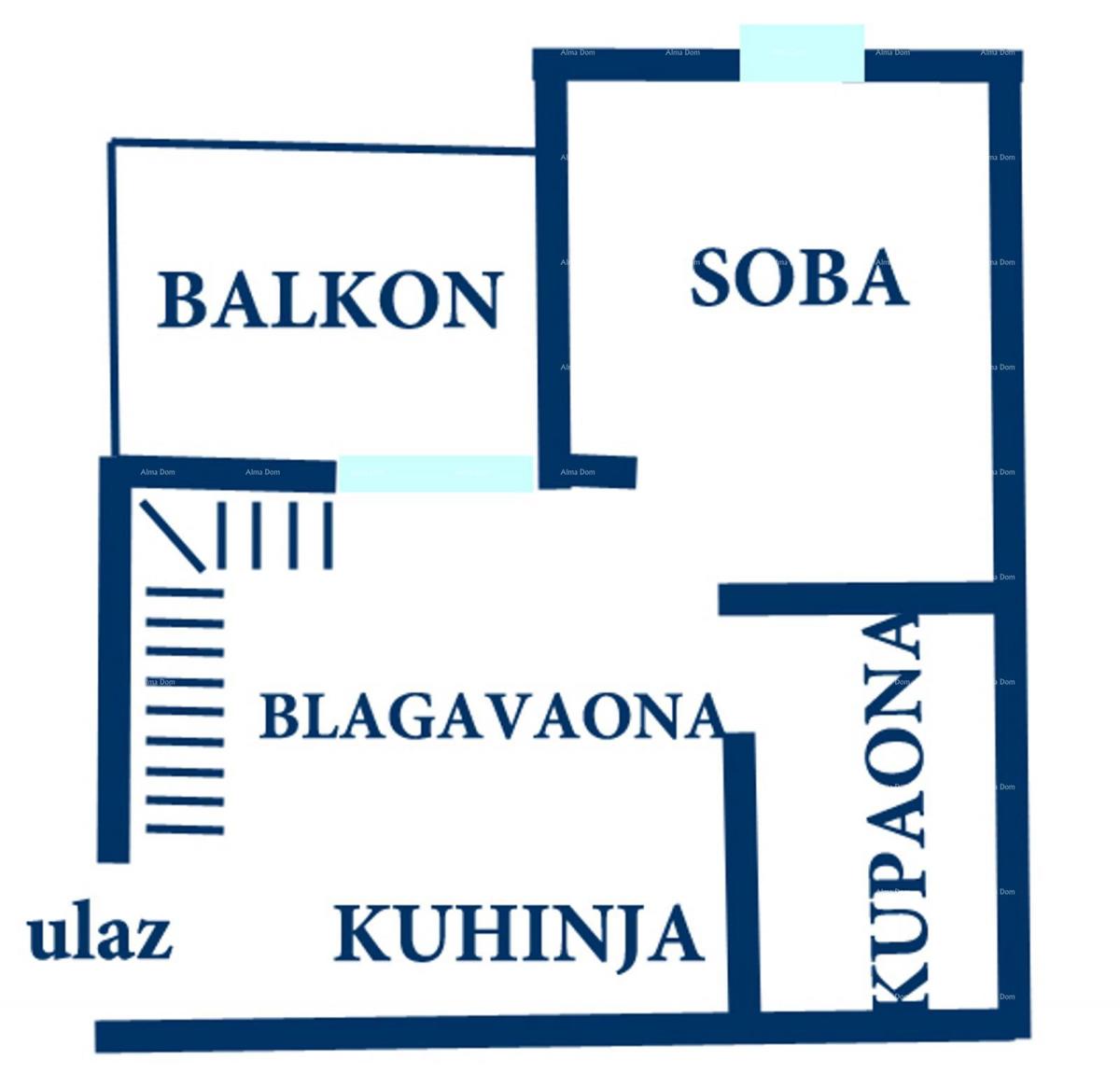 Prodaja stanovanja 39 m² v Premanturi