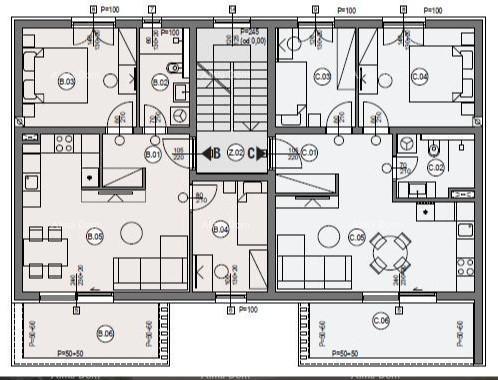 ŠTINJAN – NOVOGRADNJA V BLIŽINI MORJA IN MESTA. Stan B Zgrada B