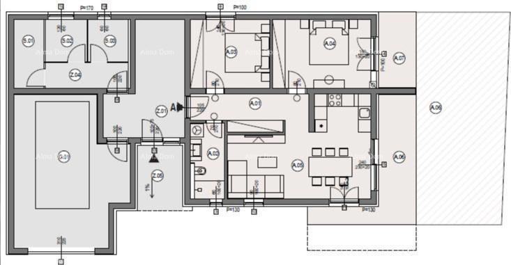 ŠTINJAN – NOVOGRADNJA V BLIŽINI MORJA IN MESTA. Stan A Zgrada D