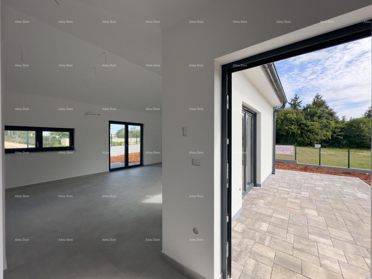 BARBAN, KOŽLJANI - Novogradnja / Dvojček, desni del. Ekološko naselje