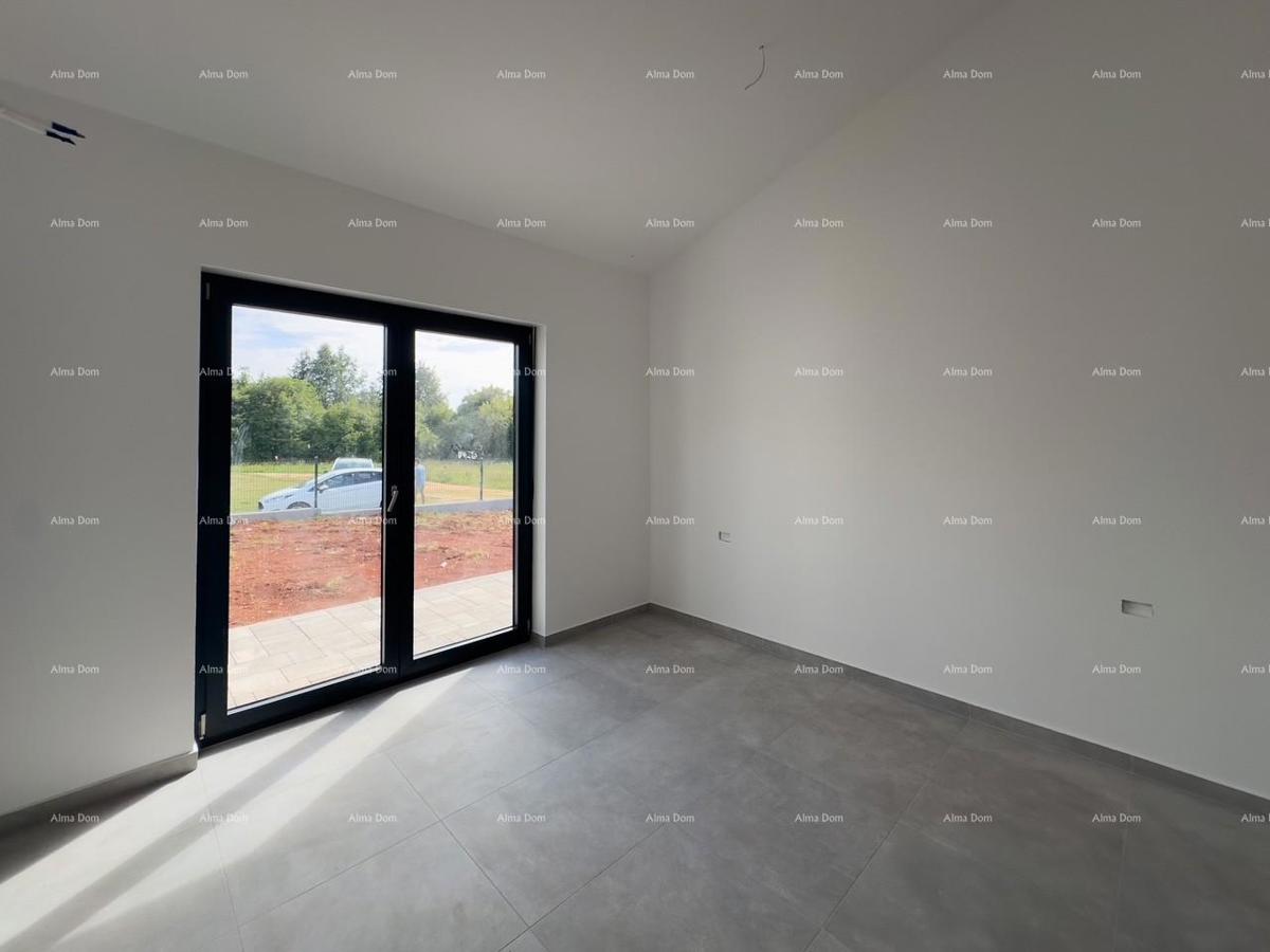 BARBAN, KOŽLJANI - Novogradnja / Dvojček, desni del. Ekološko naselje