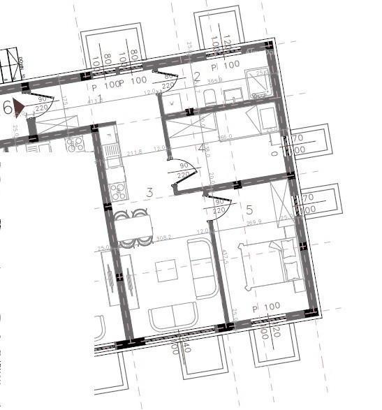 MEDULIN - Stan v novem projektu / 300 m do morja!!! (A6)