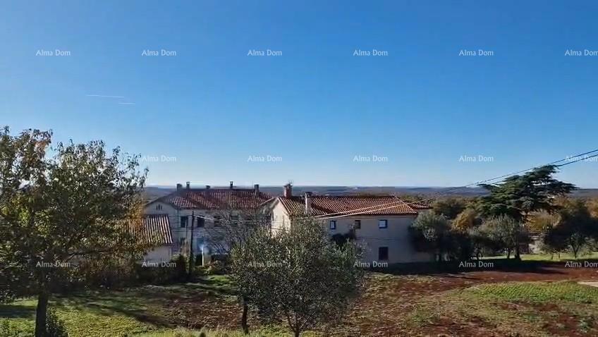 Kanfanar, moderna hiša v fazi Roh-bau